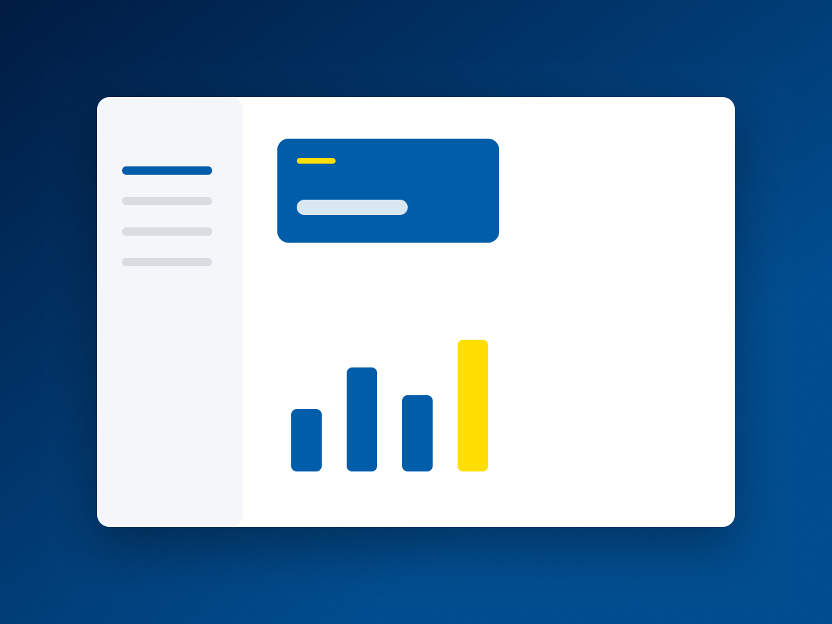 RBC banking dashboard design